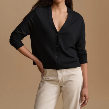 Suéter cardigan de botones ligero